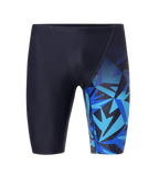 Men's Endurance 10 Hyperboom V Cut Jammer - True Navy & Blue Flame