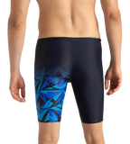 Men's Endurance 10 Hyperboom V Cut Jammer - True Navy & Blue Flame