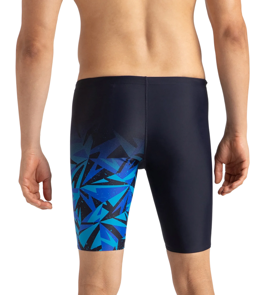 Men's Endurance 10 Hyperboom V Cut Jammer - True Navy & Blue Flame