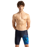 Men's Endurance 10 Hyperboom V Cut Jammer - True Navy & Blue Flame