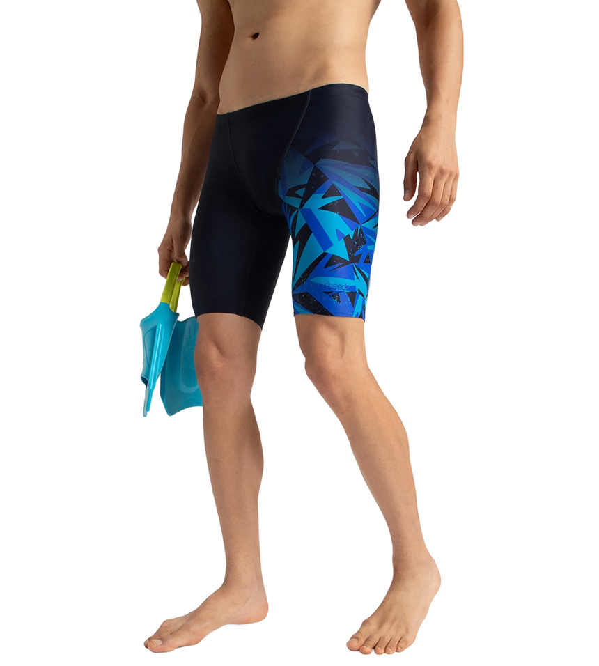 Men's Endurance 10 Hyperboom V Cut Jammer - True Navy & Blue Flame