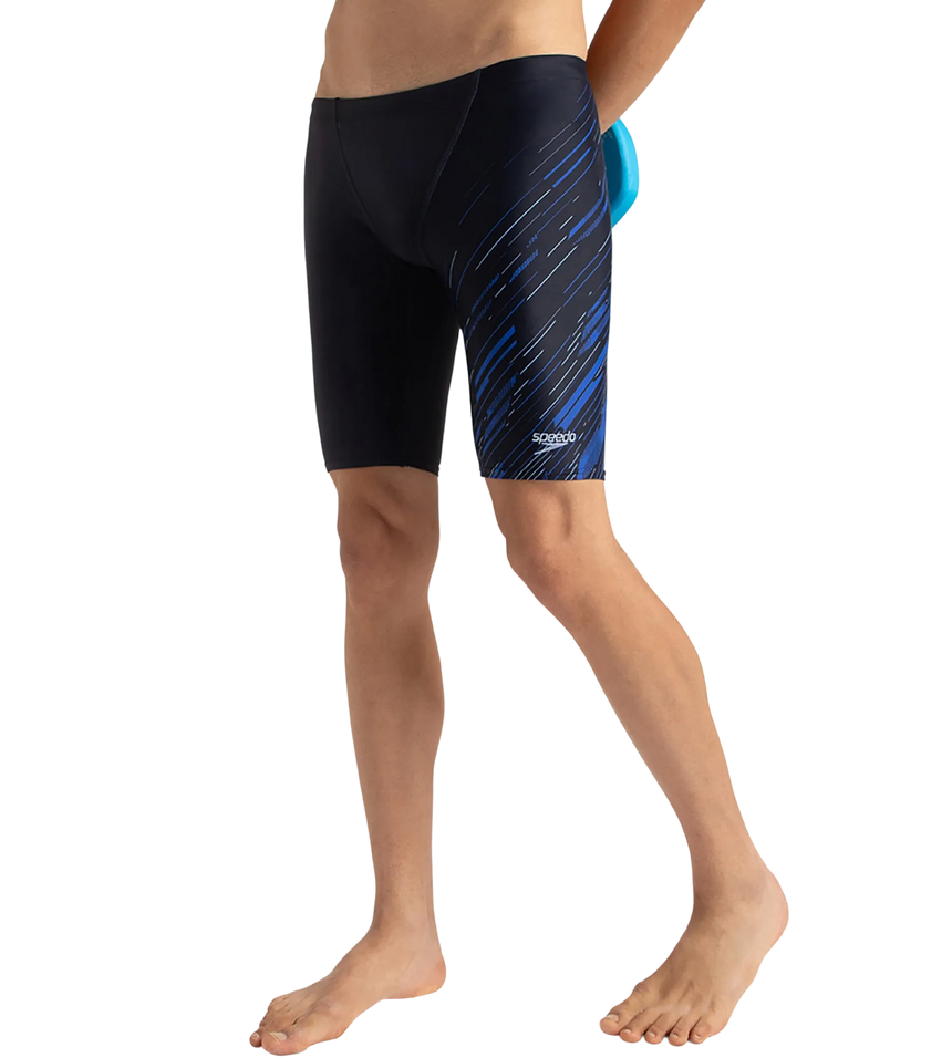 Men's Endurance 10 Hyperboom V Cut Jammer - Truenavy & Truecobalt