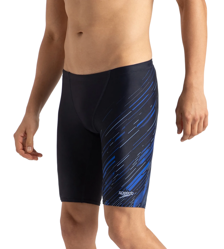 Men's Endurance 10 Hyperboom V Cut Jammer - Truenavy & Truecobalt