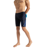 Men's Endurance 10 Hyperboom V Cut Jammer - Truenavy & Truecobalt