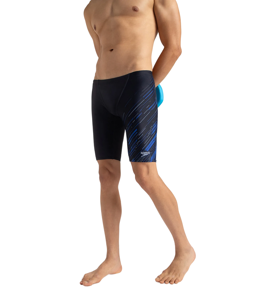 Buy Speedo Hyper Boom V Cut Jammer Truenavy-Truecobalt-Curiousblue