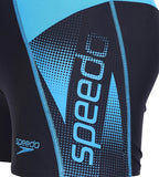 Men's Endurance 10 Logo Panel Aquashort - Navy & Fresh Water
