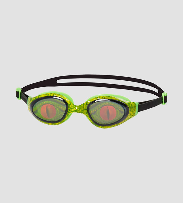 Unisex Kids Holowonder Smoke-Lens Goggles (Age Range -  6-14 Years) - Green & Smoke