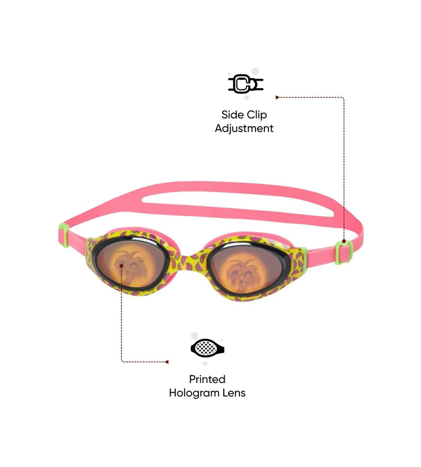 Unisex Kids Holowonder Smoke-Lens Goggles (Age Range -  6-14 Years) - Yellow & Smoke