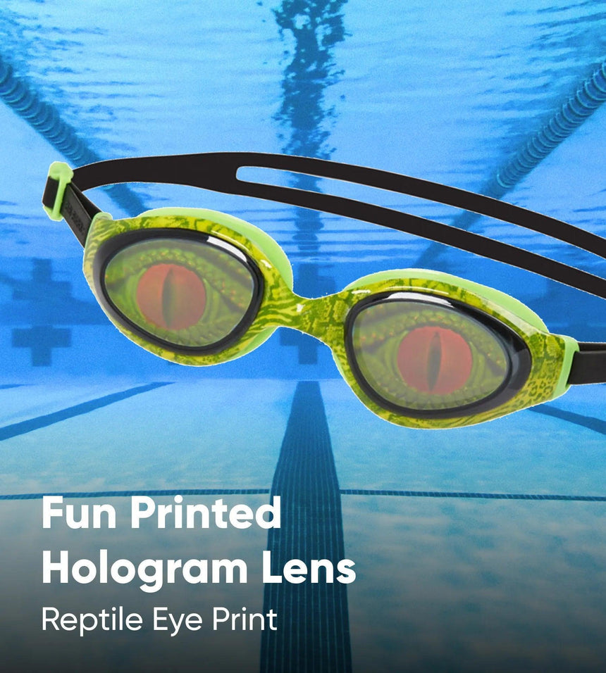 Unisex Kids Holowonder Tint-Lens Goggles (Age Range -  6-14 Years) - Red & Blue
