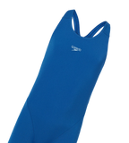 Girl's Endurance+ Essential Splashback Legsuit - Aegean Denim & Acadia Blue