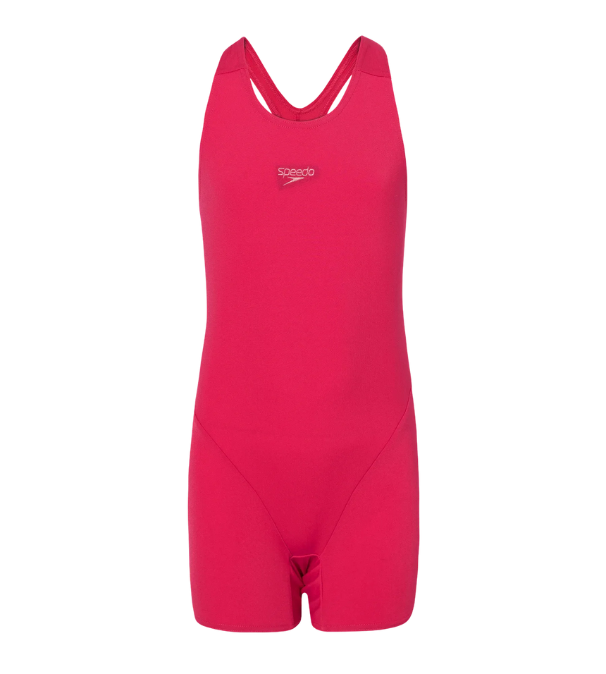 Girl's Endurance+ Essential Splashback Legsuit - Ruby & Pink Lemonade