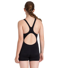 Girl's Endurance+ Essential Splashback Legsuit - Black & Diva