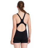 Girl's Endurance+ Essential Splashback Legsuit - Black & Diva