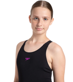 Girl's Endurance+ Essential Splashback Legsuit - Black & Diva