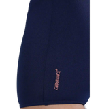 Girl's Endurance+ Essential Legsuit Swimwear - Cerulean Blue & Cupid Coral