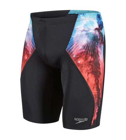 Men's Endurance+ Digital Print Jammer - Black & Red_4