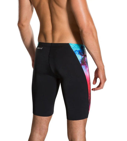 Men's Endurance+ Digital Print Jammer - Black & Red_3