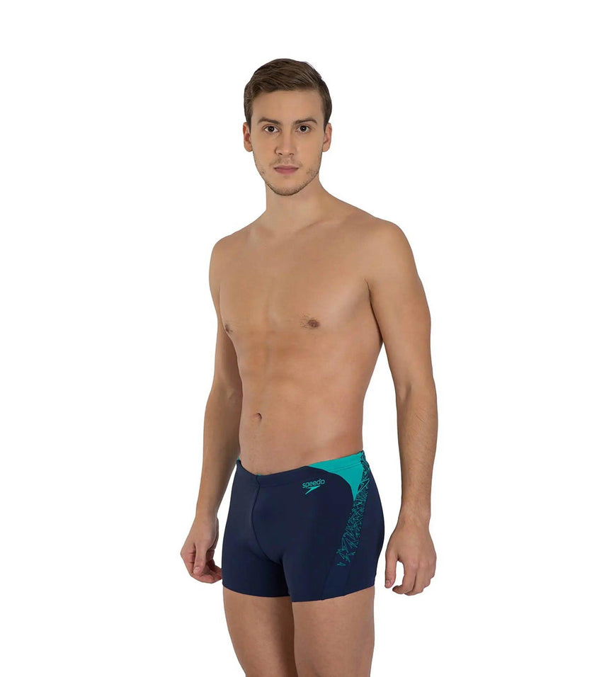 Men's Endurance+ Boom Splice Aquashort - Navy & Jade