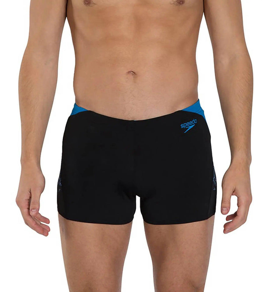 Men's Endurance+ Boom Splice Aquashort - Black & Danube