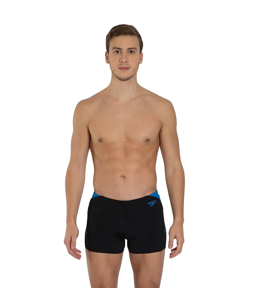 Men's Endurance+ Boom Splice Aquashort - Black & Danube