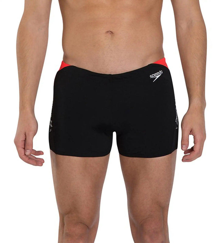 Men's Endurance+ Boom Splice Aquashort - Black & White_1