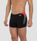 Men's Endurance+ Boom Splice Aquashort - Black & White