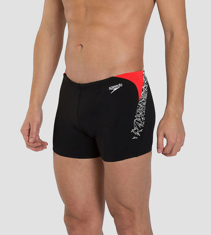 Men's Endurance+ Boom Splice Aquashort - Black & White