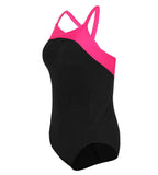 Women's Endurance+ Powerform X-Back One Piece Swimwear - Black & Pink