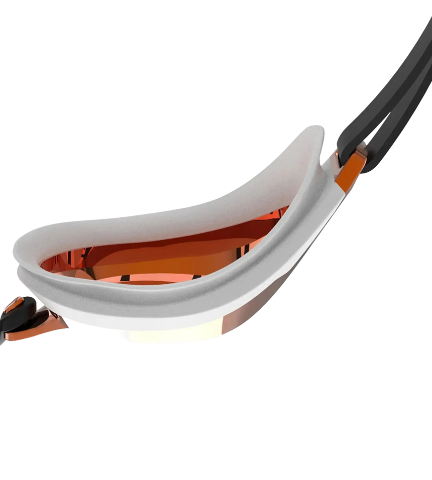Fastskin Speedsocket Mirror - Lens Goggles - White & Mirror