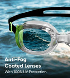 Unisex Adult Futura Classic Tint-Lens Swim Goggles - Tint & Blue