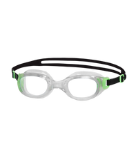 Unisex Adult Futura Classic Clear-Lens Swim Goggles - Green & Clear