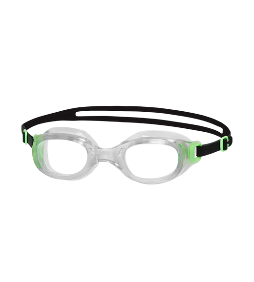 Unisex Adult Futura Classic Clear-Lens Swim Goggles - Green & Clear