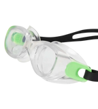Unisex Adult Futura Classic Clear-Lens Swim Goggles - Green & Clear
