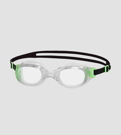 Unisex Adult Futura Classic Clear-Lens Swim Goggles - Green & Clear