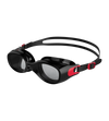 Unisex Adult Futura Classic Smoke-Lens Swim Goggles - Red & Smoke