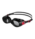 Unisex Adult Futura Classic Smoke-Lens Swim Goggles - Red & Smoke