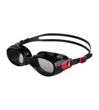 Unisex Adult Futura Classic Smoke-Lens Swim Goggles - Red & Smoke