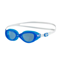 Unisex Kids Futura Classic Tint-Lens Goggles (Age Range -  6-14 Years) - Tint & Neon Blue