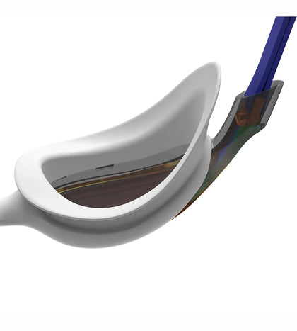 Unisex Adult Vue Mirror-Lens Swim Goggles - Green & Blue_4
