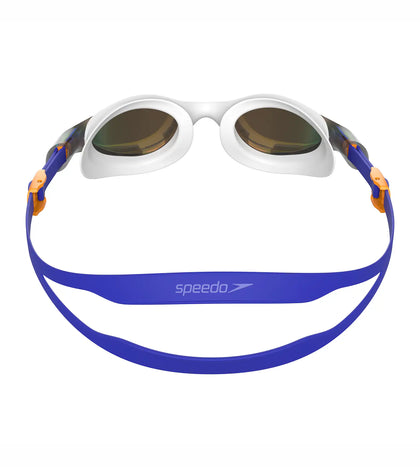 Unisex Adult Vue Mirror-Lens Swim Goggles - Green & Blue_2
