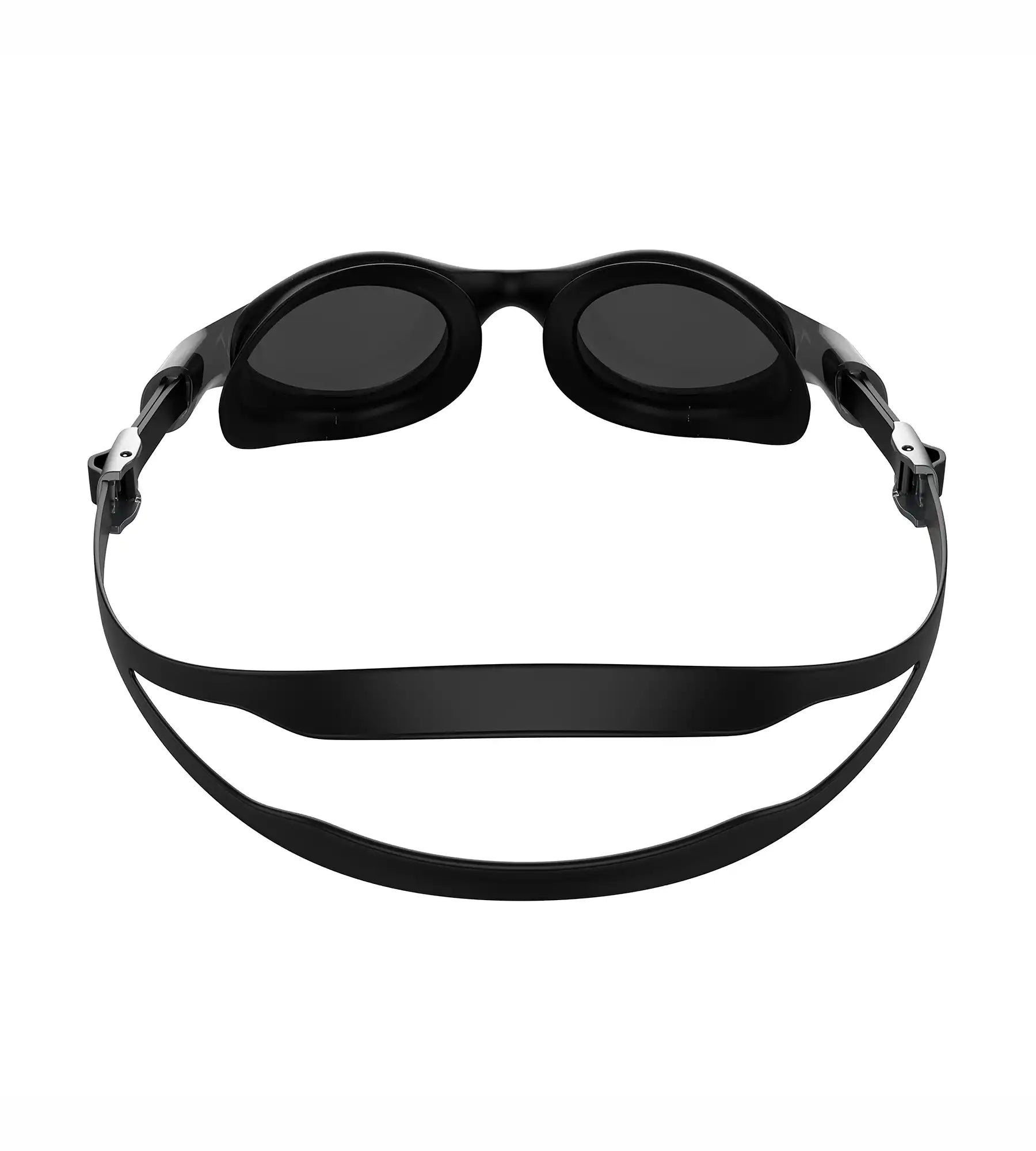 Unisex Adult Vue Smoke-Lens Swim Goggles - Black & Smoke_2