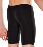 Boys Endurance 10 Gala Logo Panel Jammer - Black & Risk Red