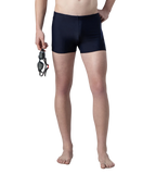 Men's Endurance10 Boom Logo Print Aquashort - True Navy & Deep Saffire
