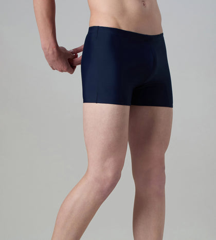 Men's Endurance10 Boom Logo Print Aquashort - True Navy & Deep Saffire