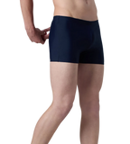 Men's Endurance10 Boom Logo Print Aquashort - True Navy & Deep Saffire