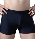 Men's Endurance10 Boom Logo Print Aquashort - True Navy & Deep Saffire