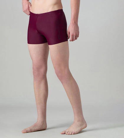 Men's Enduraflex Boom Logo Print Aquashort - Chocaberry & Black