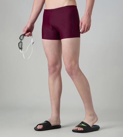 Men's Enduraflex Boom Logo Print Aquashort - Chocaberry & Black