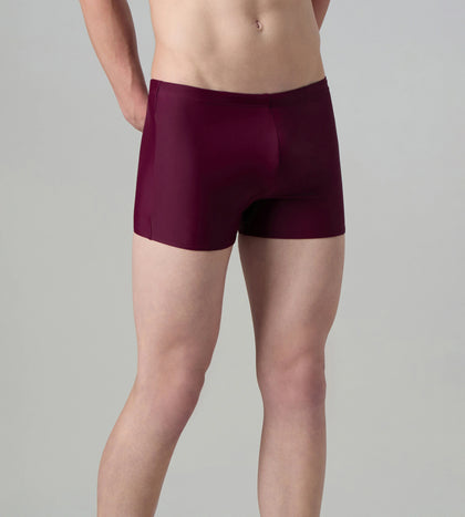 Men's Enduraflex Boom Logo Print Aquashort - Chocaberry & Black