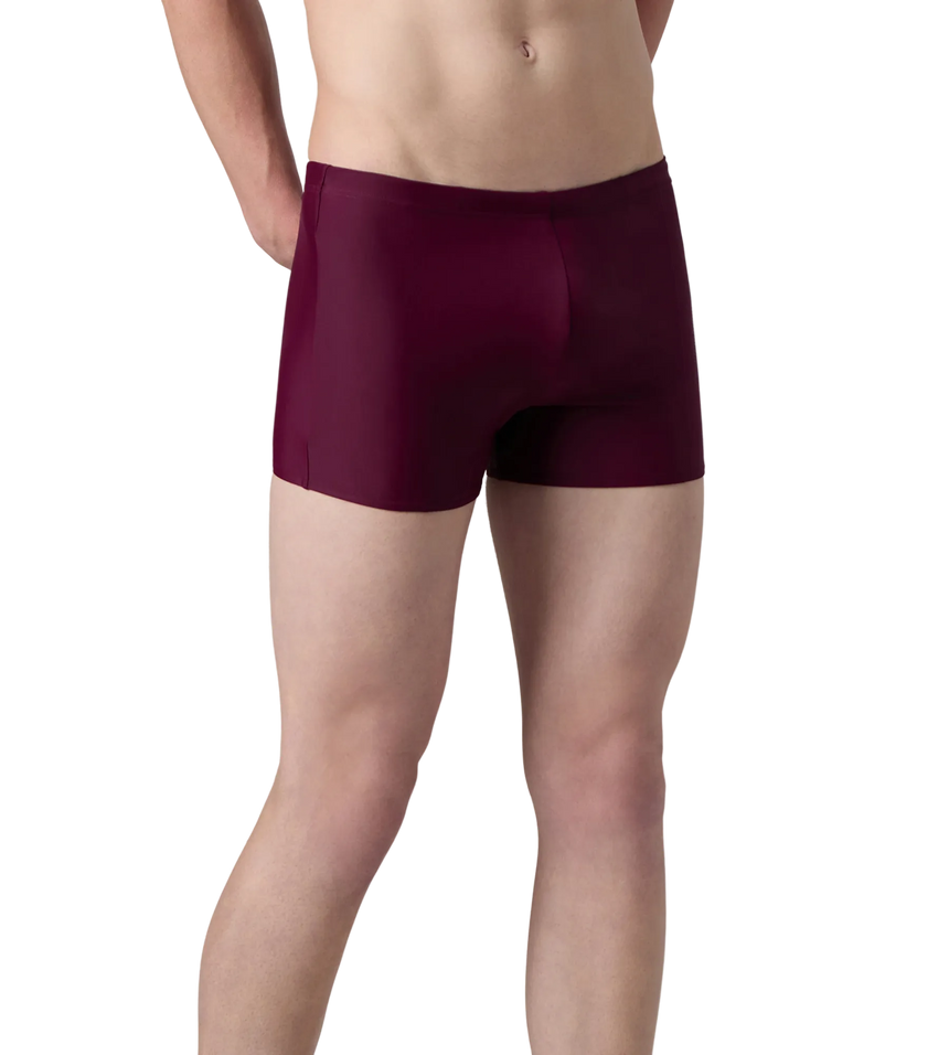 Men's Enduraflex Boom Logo Print Aquashort - Chocaberry & Black